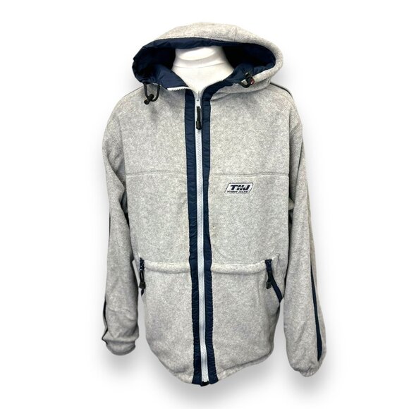 Tommy Hilfiger Jeans Vintage Reversible Performance Jacket with Hood, size S - Picture 2 of 16